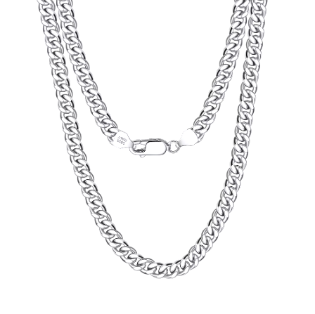 Cuban Chain Sterling Silver