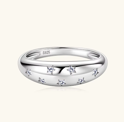 Diamond Star Studded Ring