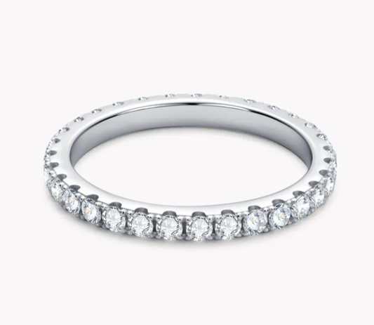 Eternity Moissanite Ring