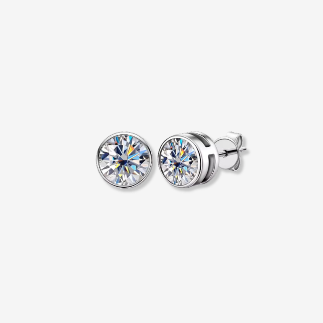 Minimalist Diamond Studs