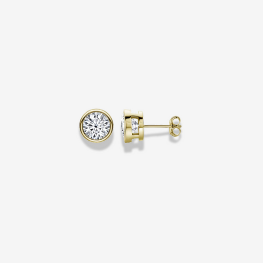 Minimalist Moissanite Studs