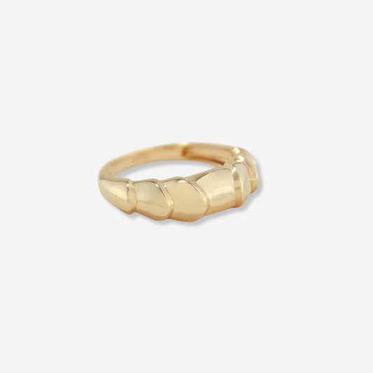 Scalloped Dome Ring