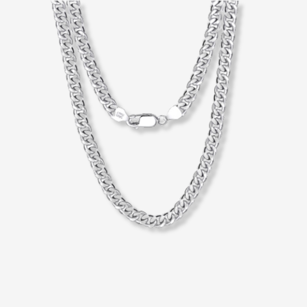 Cuban Chain Sterling Silver