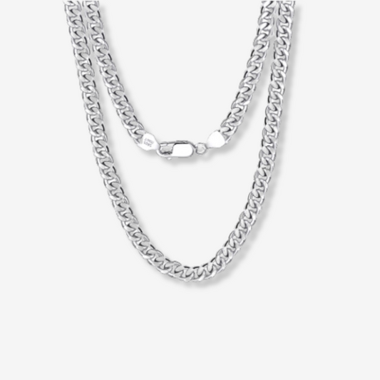 Cuban Chain Sterling Silver