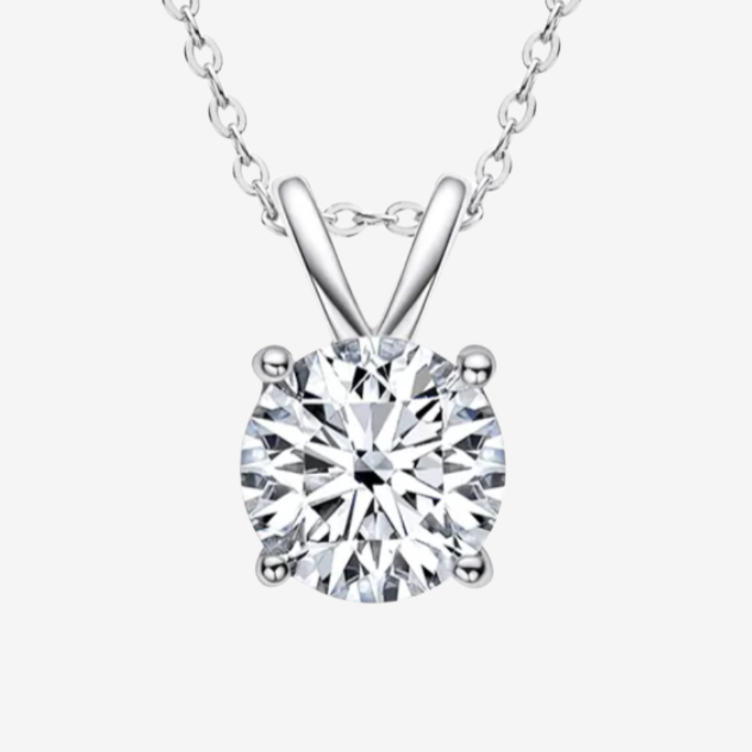 Single Carat Diamond Necklace